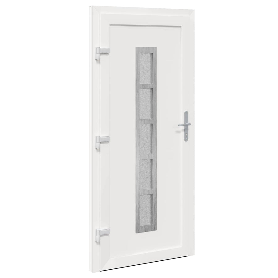 Voordeur Antracietkleurig 98 x 200 cm PVC