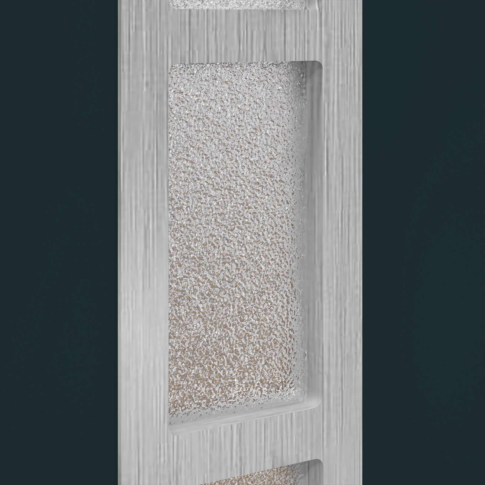 Voordeur Antracietkleurig 108 x 208 cm PVC