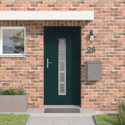 Voordeur Antracietkleurig 108 x 208 cm PVC