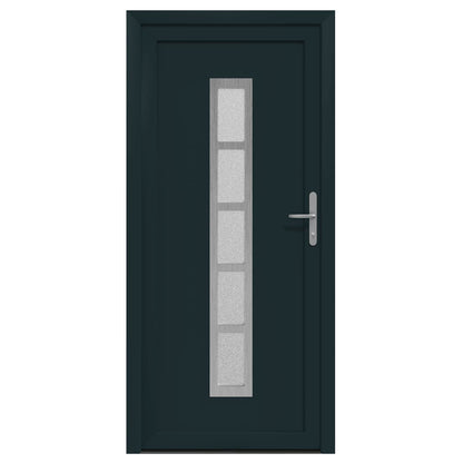 Voordeur Antracietkleurig 88 x 200 cm PVC