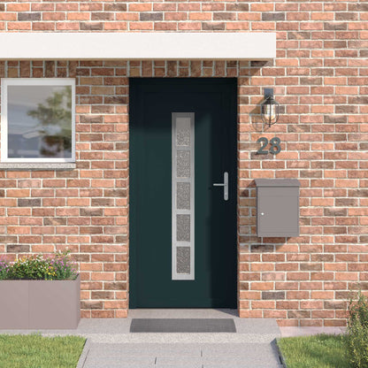 Voordeur Antracietkleurig 98 x 208 cm PVC