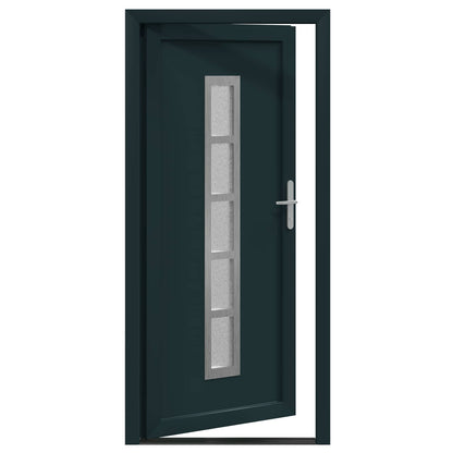 Voordeur Antracietkleurig 98 x 208 cm PVC