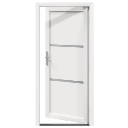 Voordeur Wit 88 x 200 cm PVC