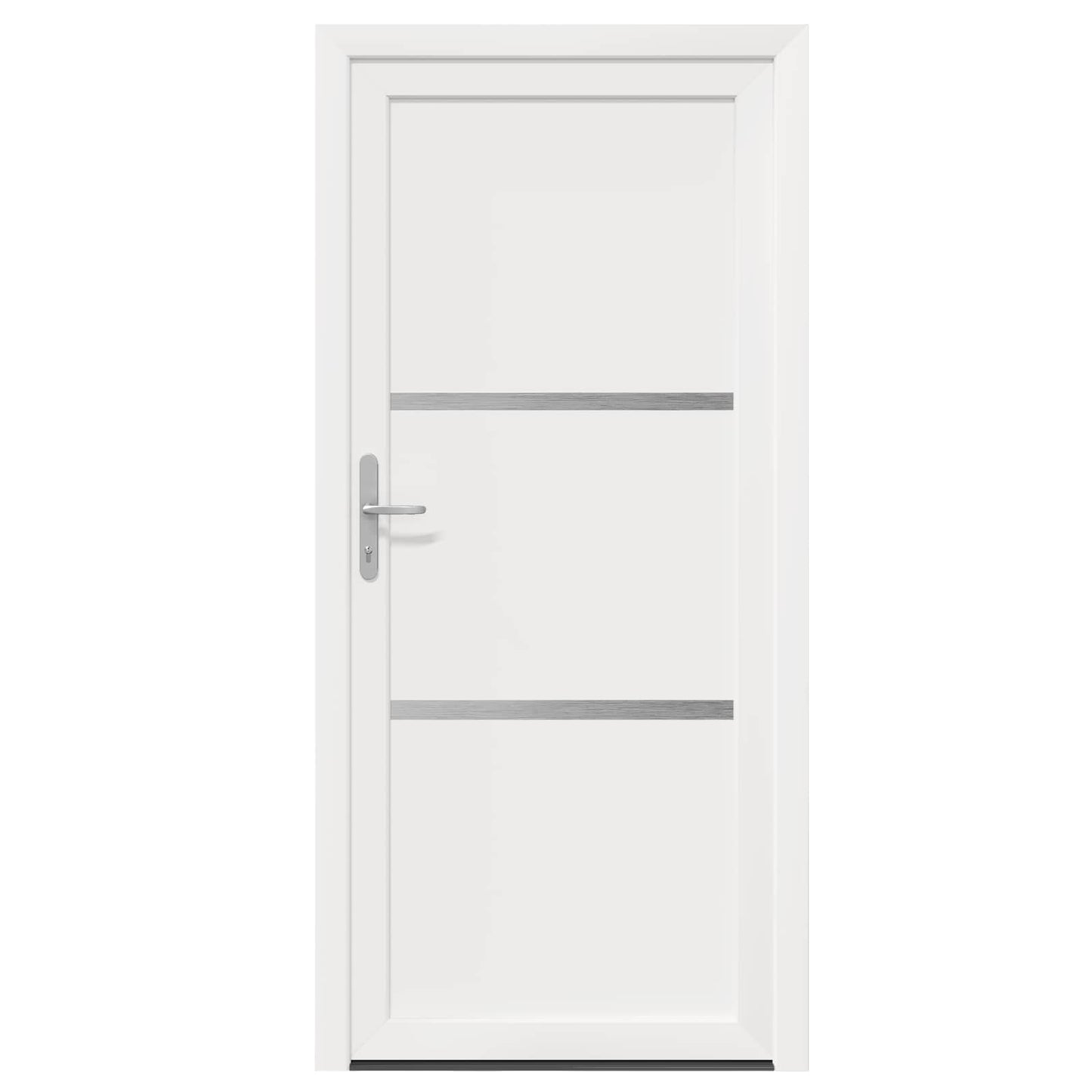 Voordeur Wit 98 x 200 cm PVC