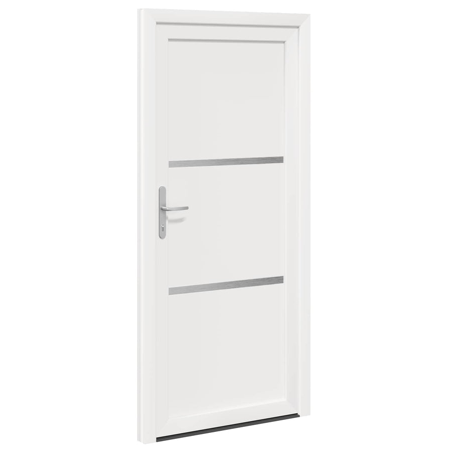 Voordeur Wit 98 x 208 cm PVC