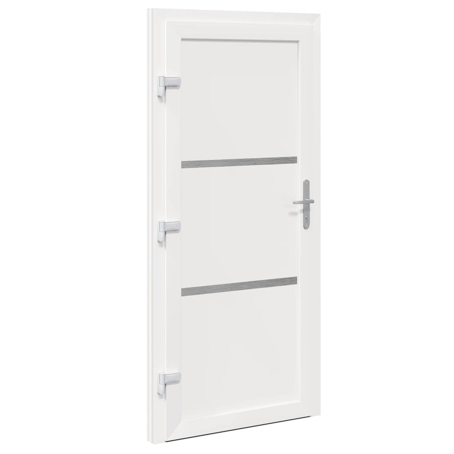 Voordeur Wit 98 x 208 cm PVC