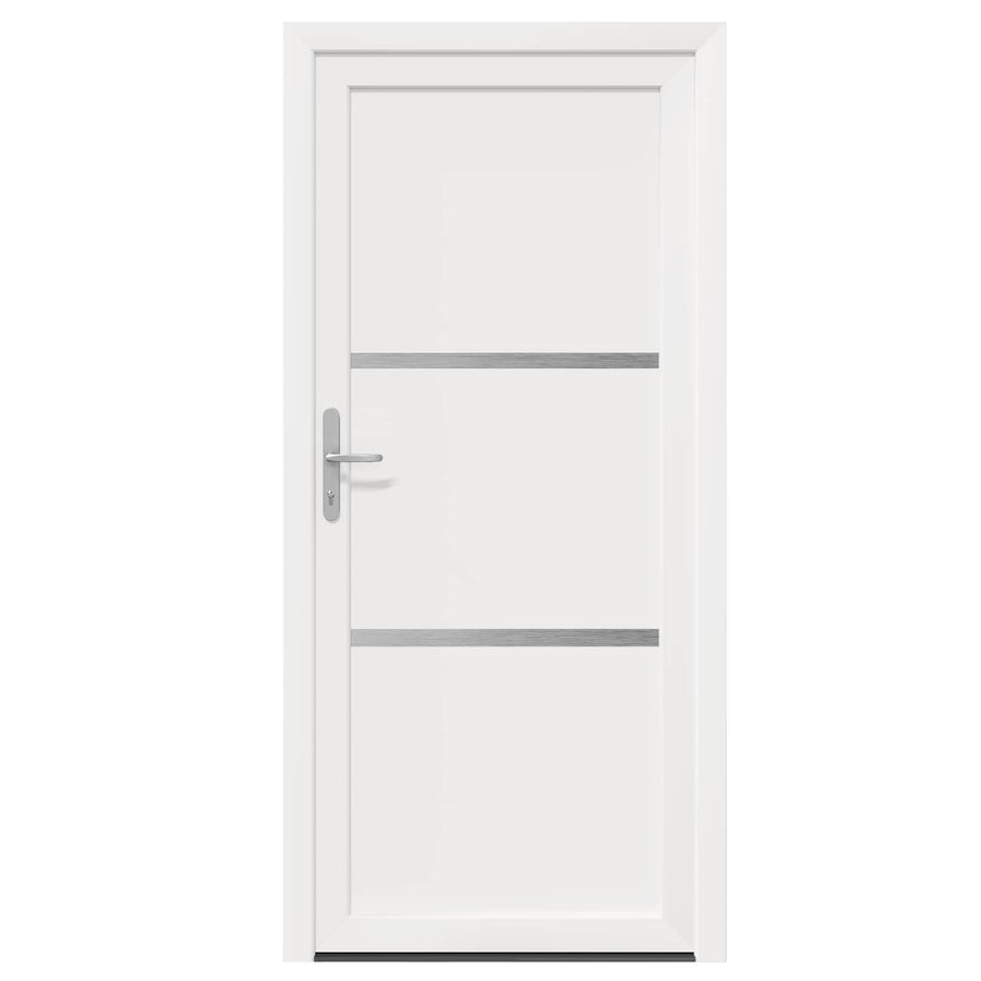 Voordeur Wit 98 x 208 cm PVC