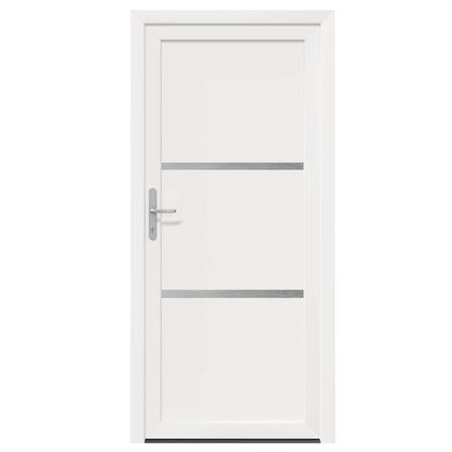 Voordeur Wit 108 x 208 cm PVC