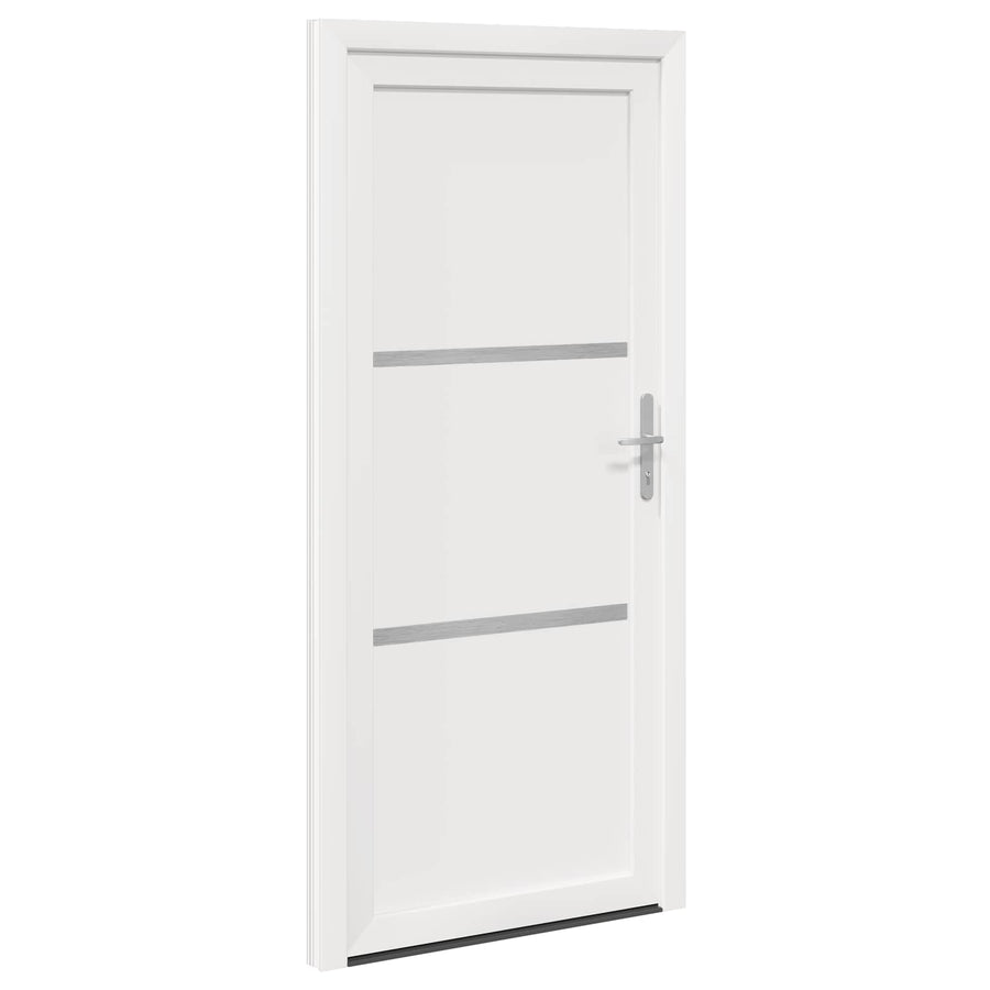 Voordeur Wit 98 x 208 cm PVC
