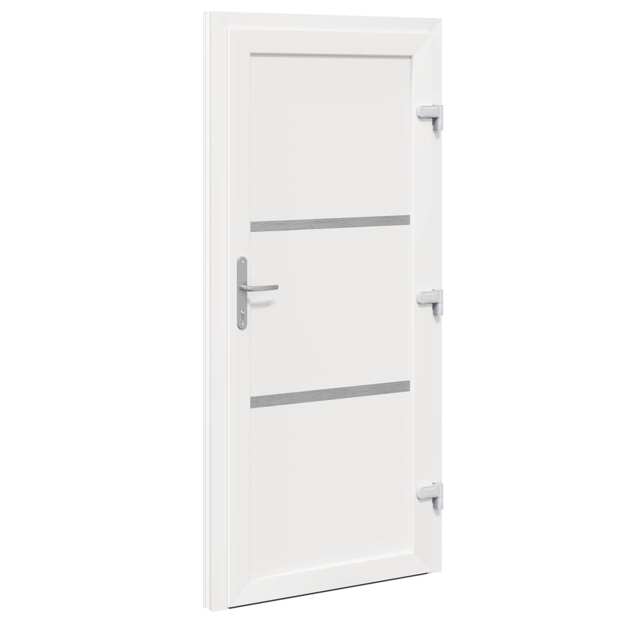 Voordeur Wit 98 x 208 cm PVC