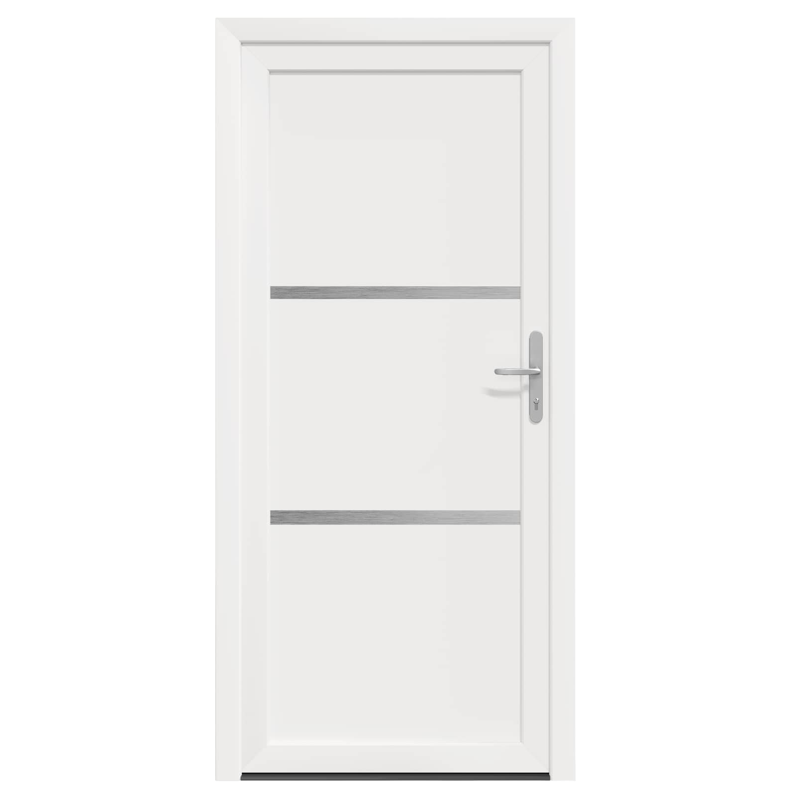 Voordeur Wit 98 x 208 cm PVC