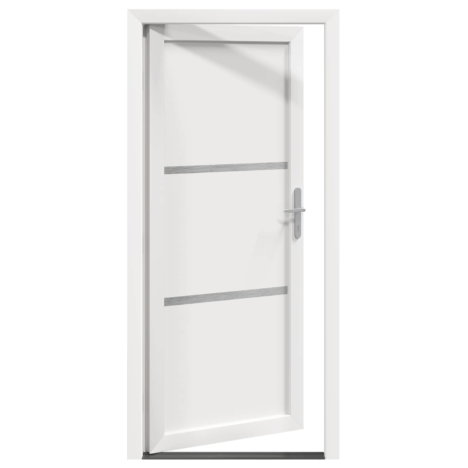 Voordeur Wit 108 x 208 cm PVC