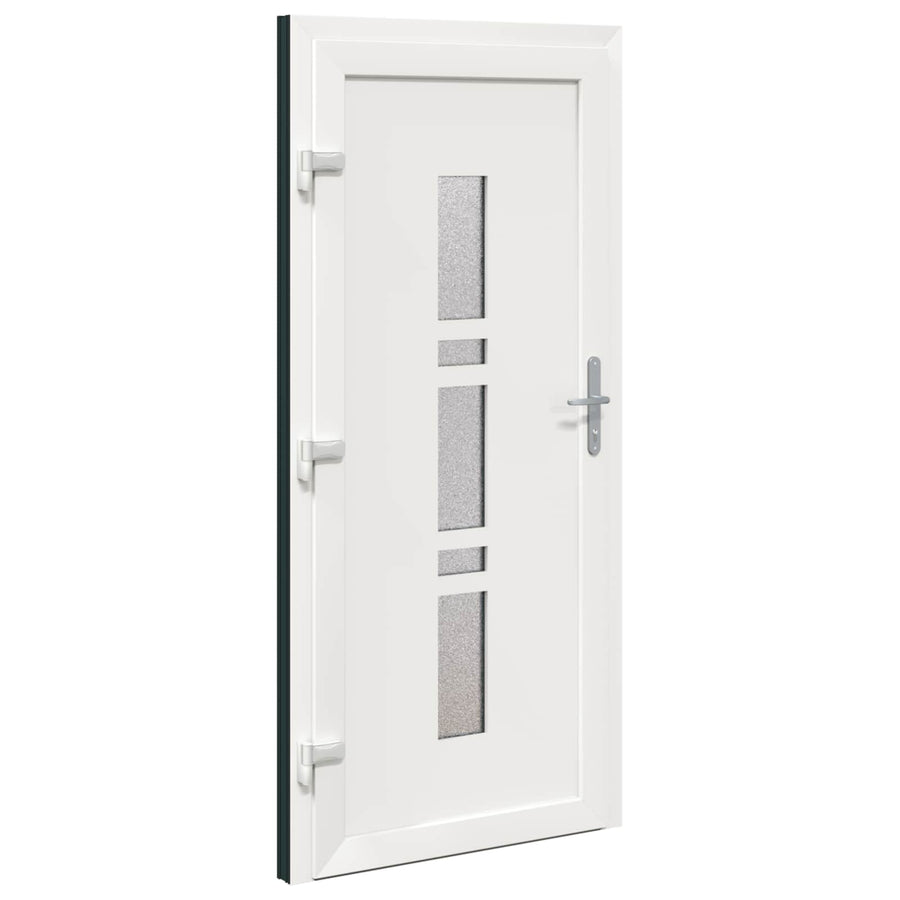 Voordeur Antracietkleurig 88 x 200 cm PVC