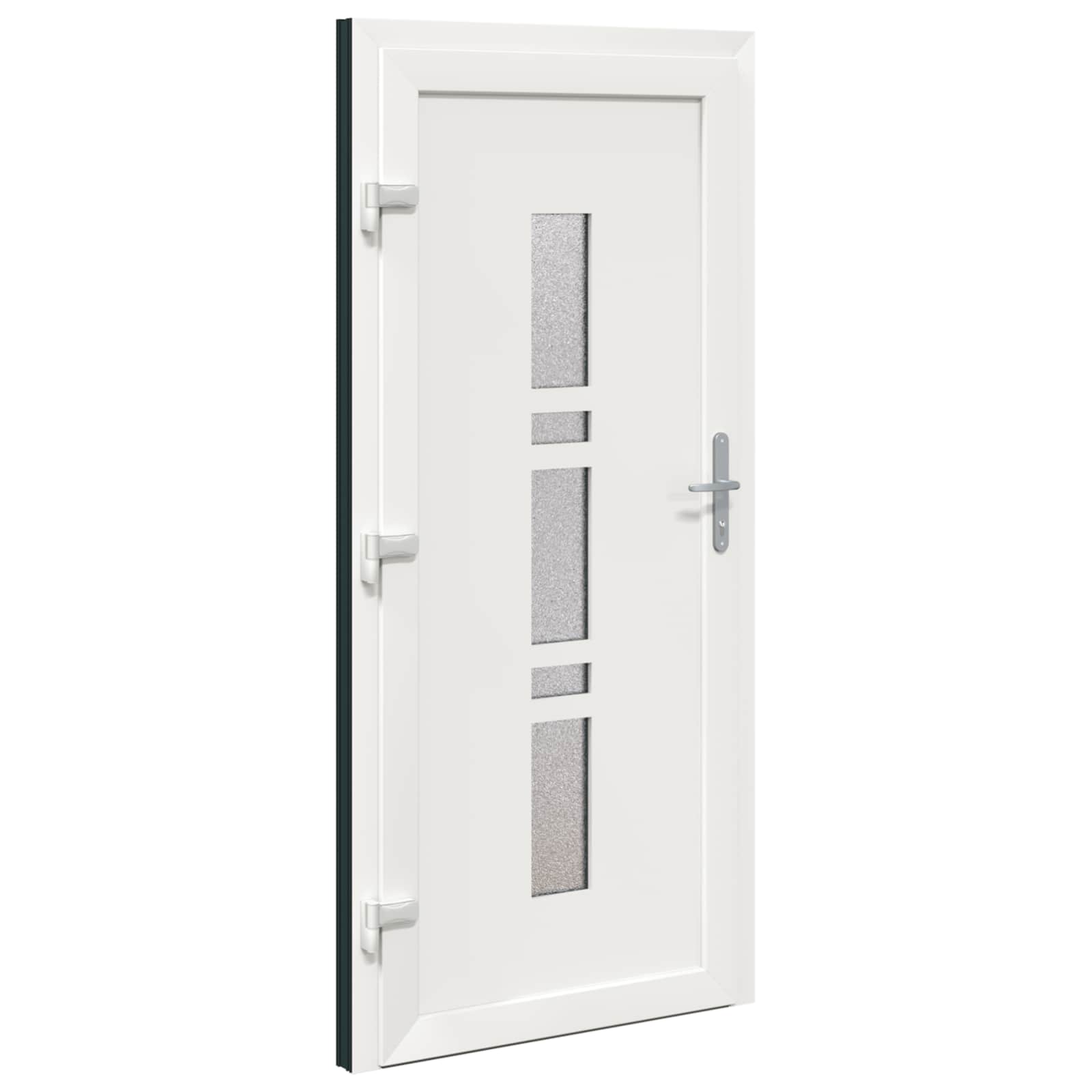 Voordeur Antracietkleurig 108 x 208 cm PVC