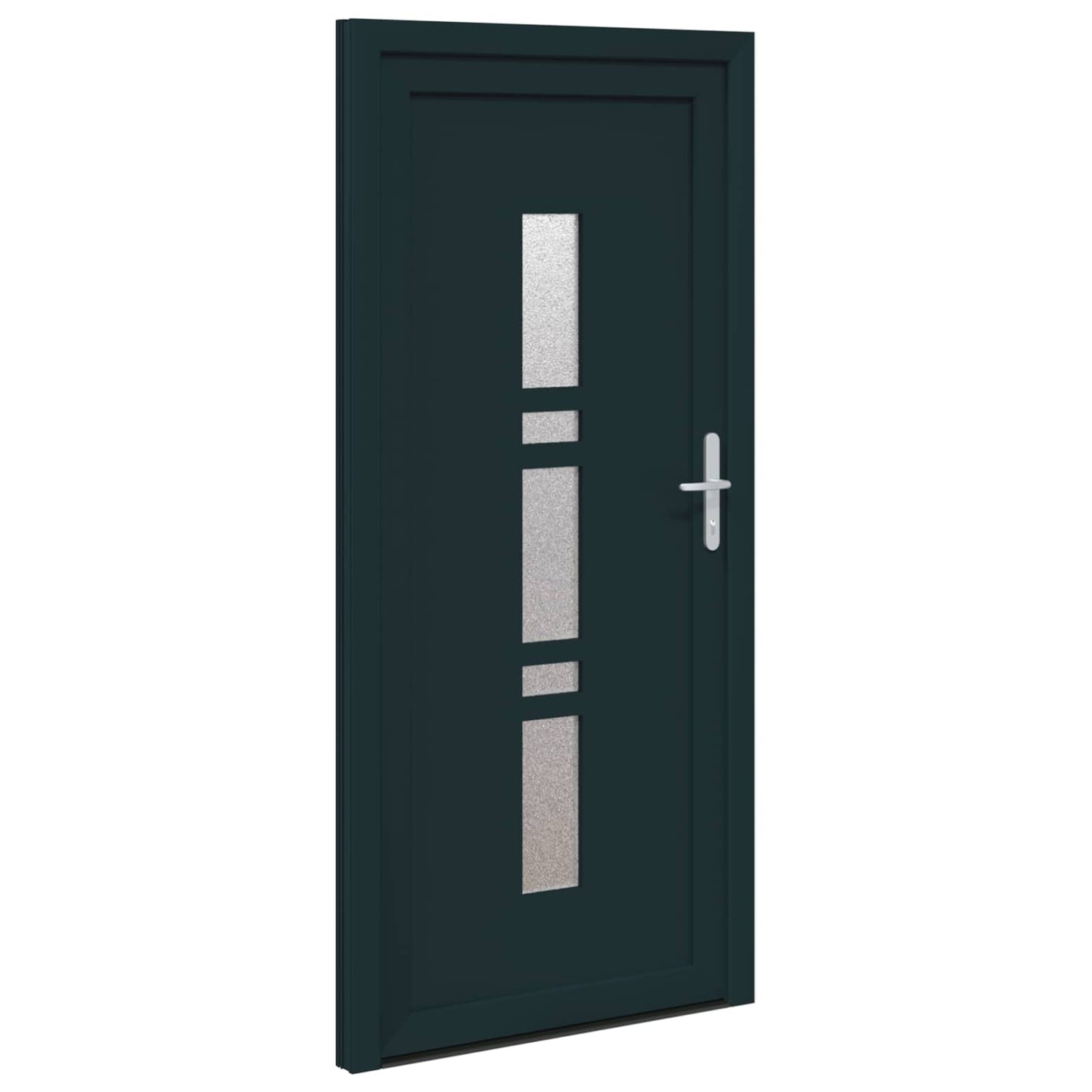 Voordeur Antracietkleurig 88 x 200 cm PVC