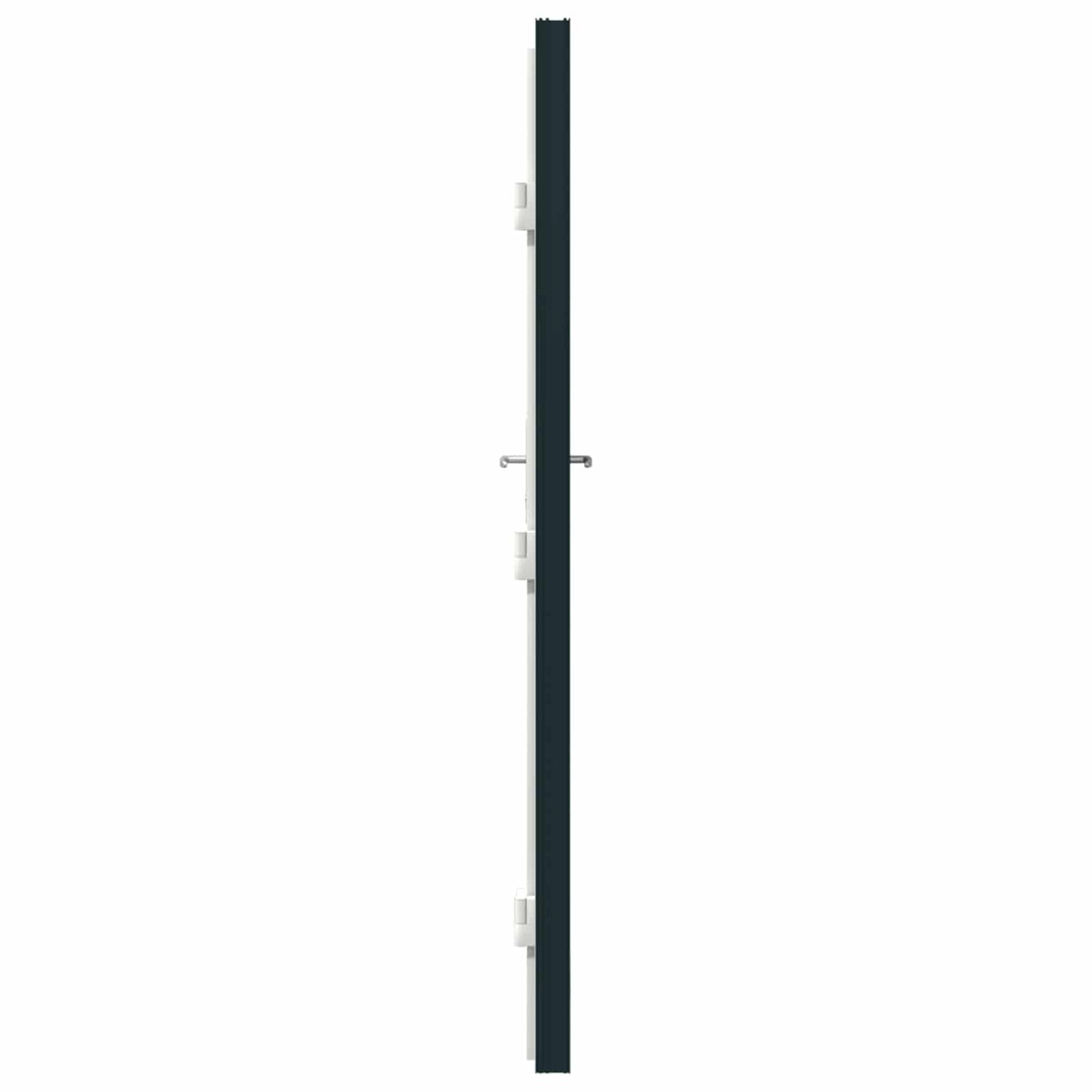 Voordeur Antracietkleurig 98 x 208 cm PVC