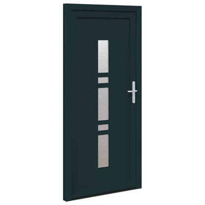 Voordeur Antracietkleurig 108 x 208 cm PVC