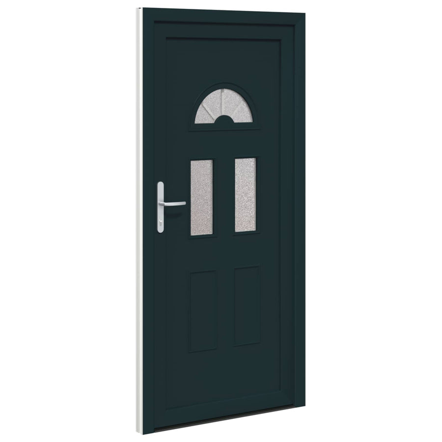 Voordeur Antracietkleurig 98 x 198 cm PVC