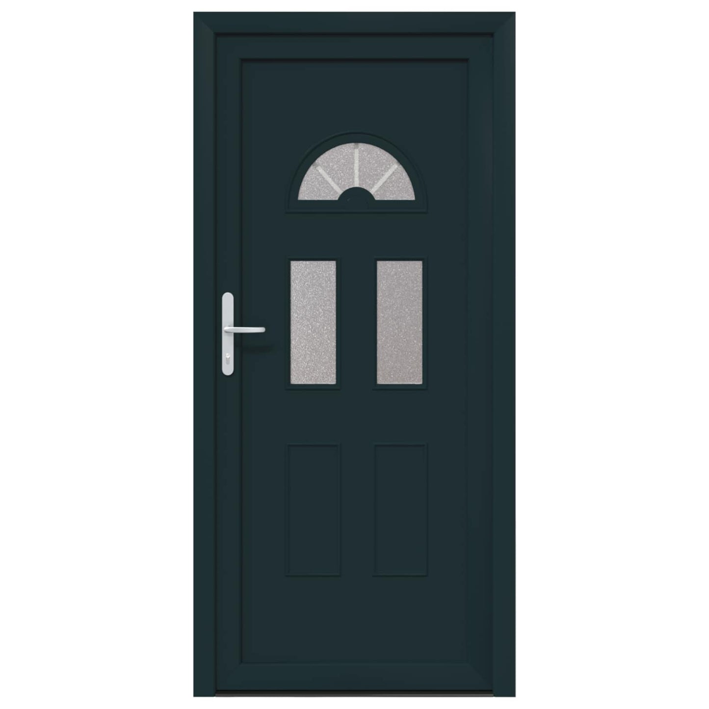 Voordeur Antracietkleurig 98 x 198 cm PVC