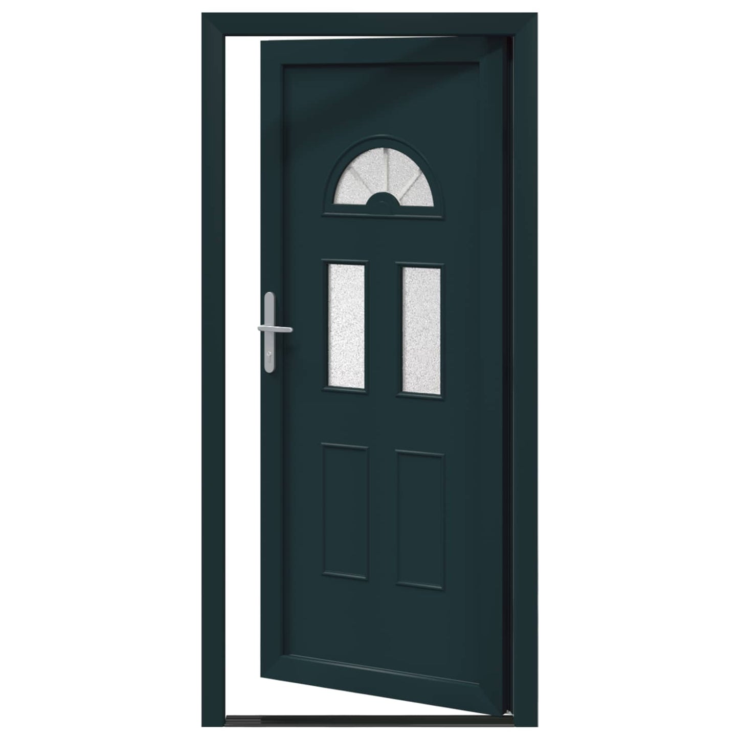 Voordeur Antracietkleurig 110 x 210 cm PVC