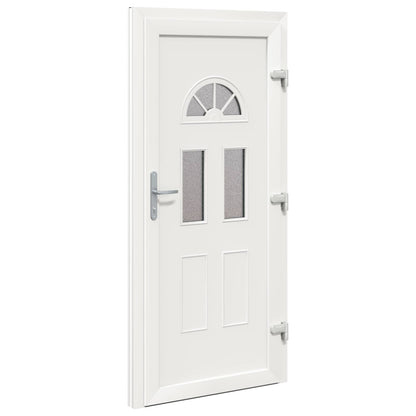 Voordeur Antracietkleurig 88 x 200 cm PVC