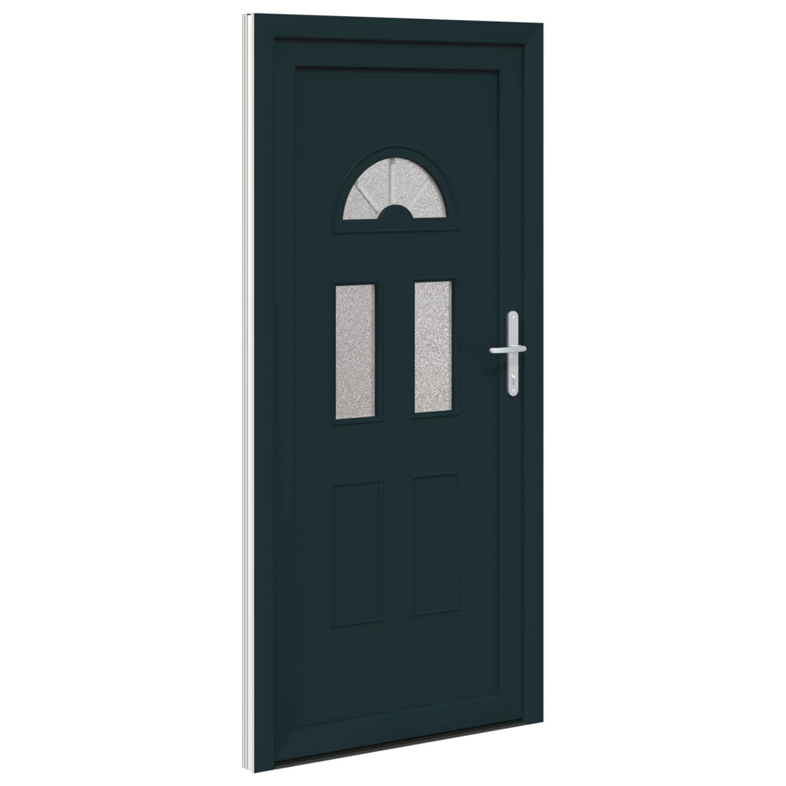 Voordeur Antracietkleurig 110 x 210 cm PVC