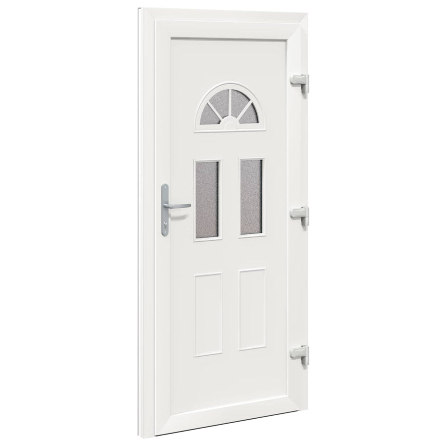 Voordeur Antracietkleurig 110 x 210 cm PVC
