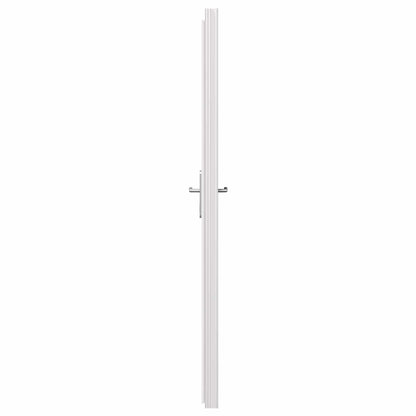 Zij-ingangsdeur Antracietkleurig 98 x 198 cm PVC