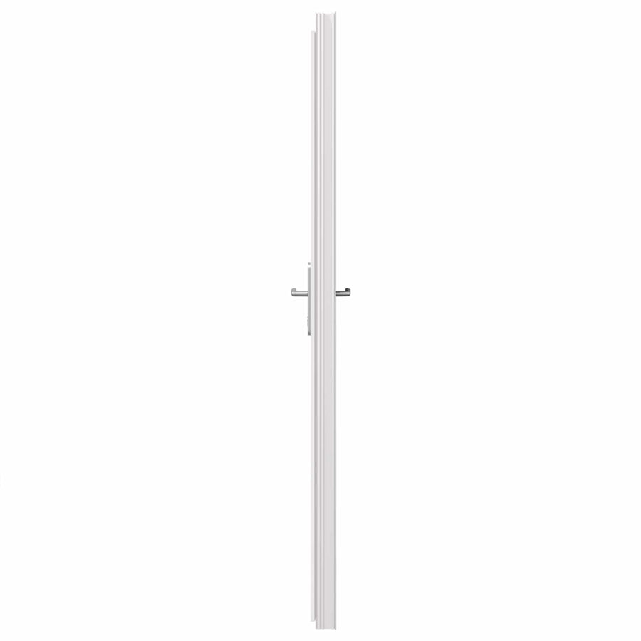 Zij-ingangsdeur Antracietkleurig 88 x 198 cm PVC