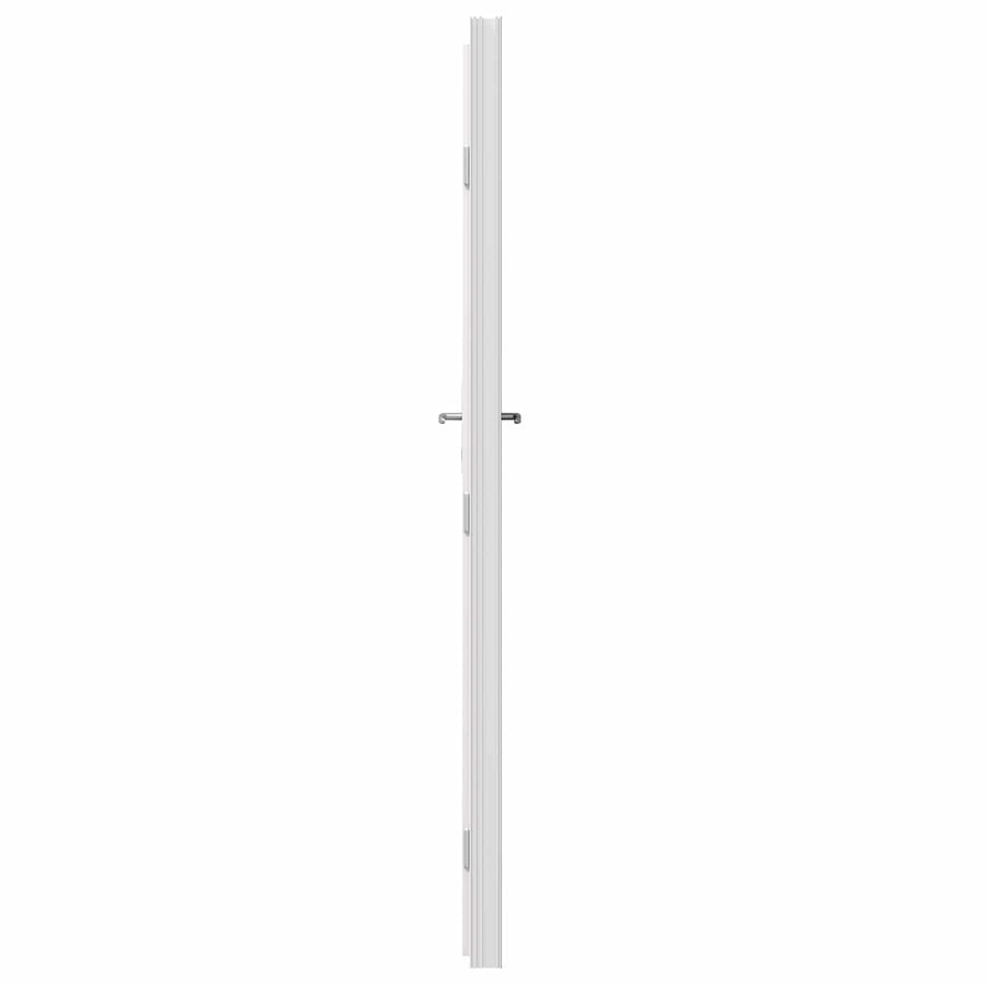 Zij-ingangsdeur Antracietkleurig 88 x 198 cm PVC