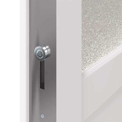 Zij-ingangsdeur Wit 98 x 198 cm PVC