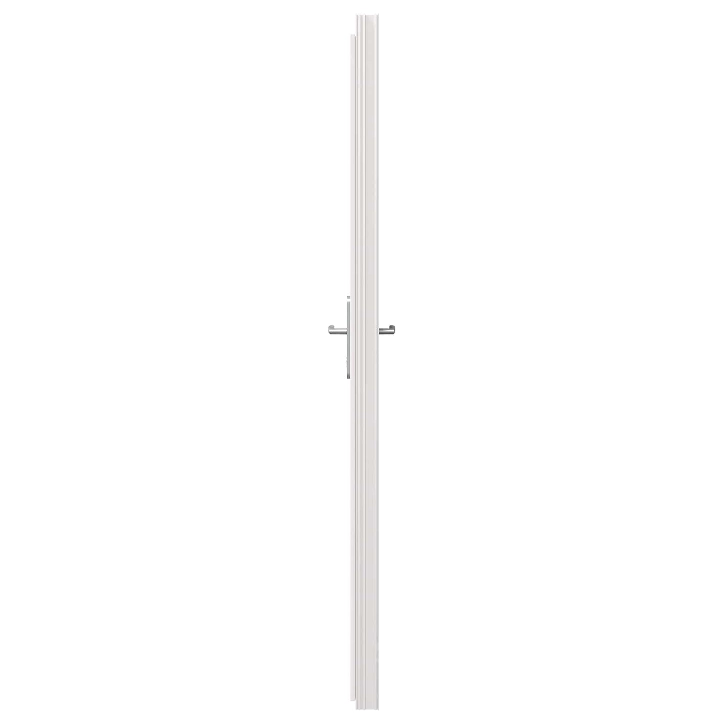 Zij-ingangsdeur Wit 98 x 198 cm PVC