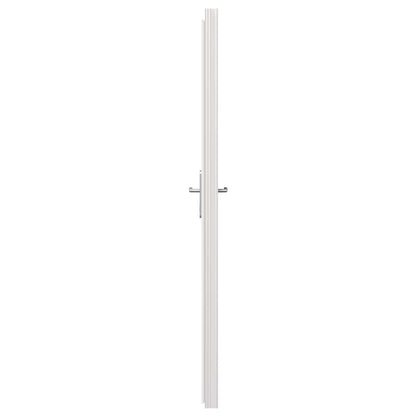 Zij-ingangsdeur Wit 98 x 198 cm PVC