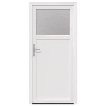 Zij-ingangsdeur Wit 88 x 198 cm PVC