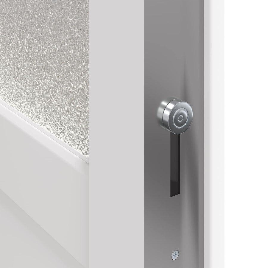 Zij-ingangsdeur Wit 98 x 198 cm PVC