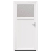 Zij-ingangsdeur Wit 98 x 198 cm PVC