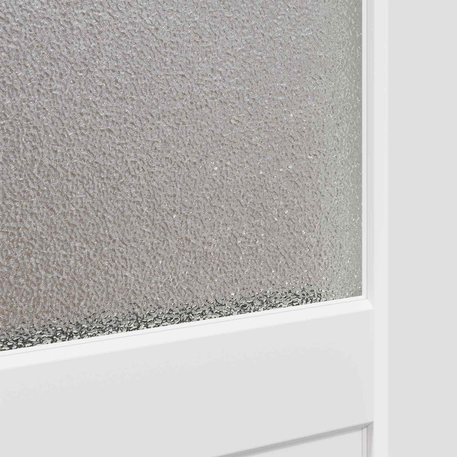Zij-ingangsdeur Wit 88 x 198 cm PVC