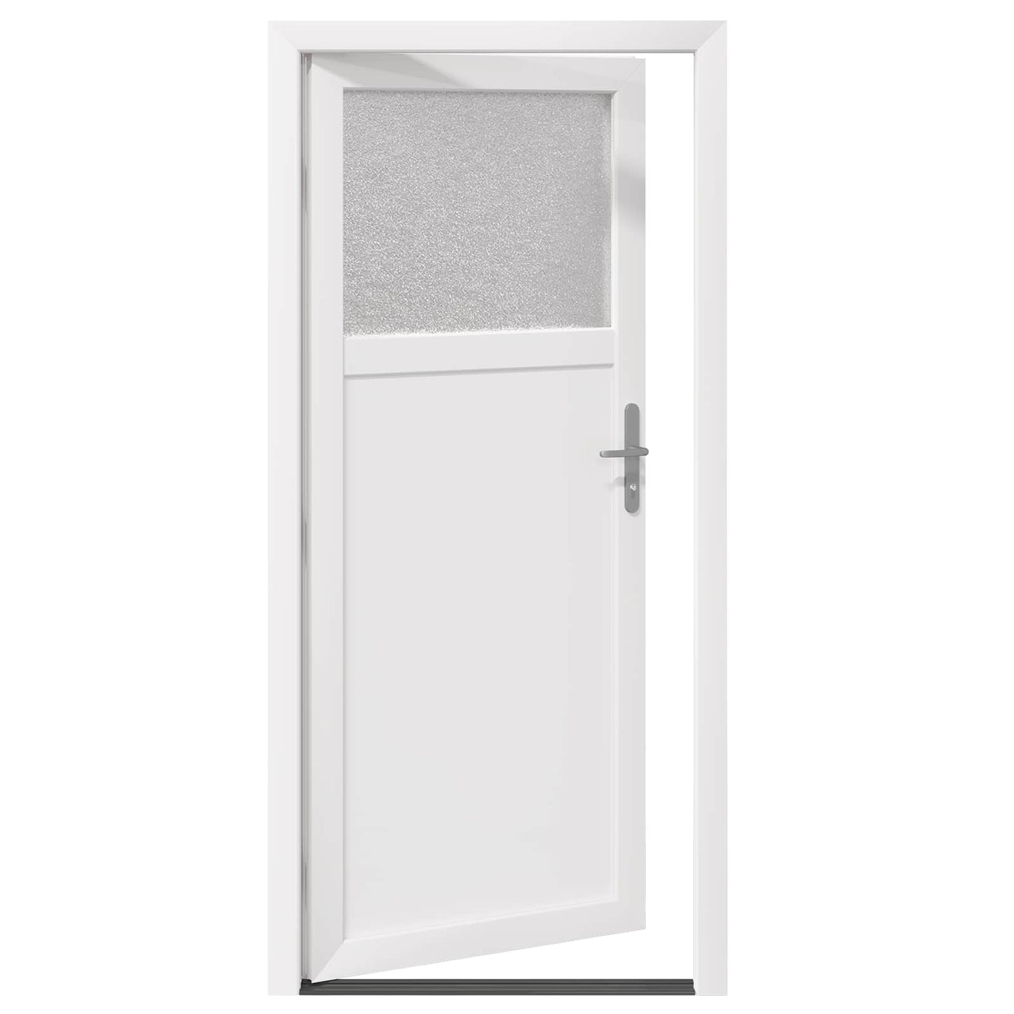 Zij-ingangsdeur Wit 88 x 198 cm PVC