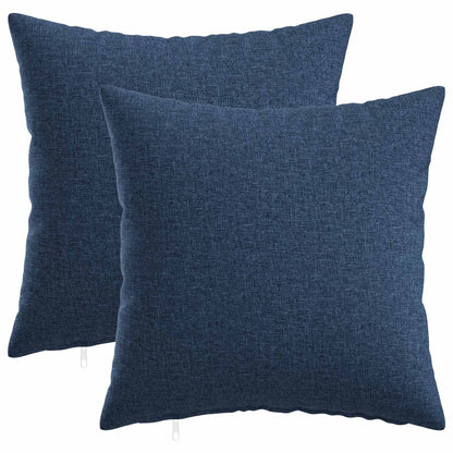 Kussen met kussen HEERLEN 2 st Blauw Stof
