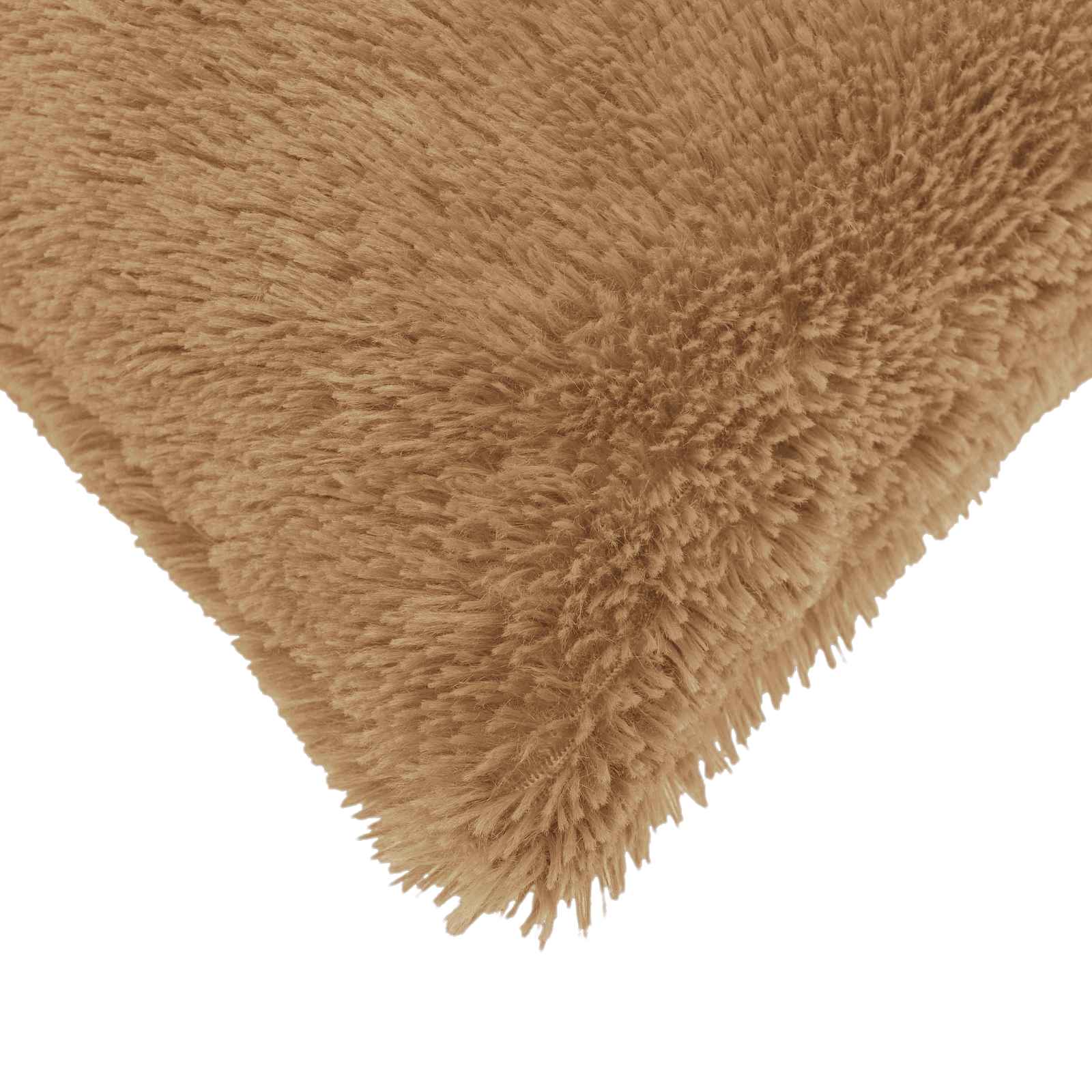 Kussen met kussen HEERLEN 2 st Taupe PV Fleece