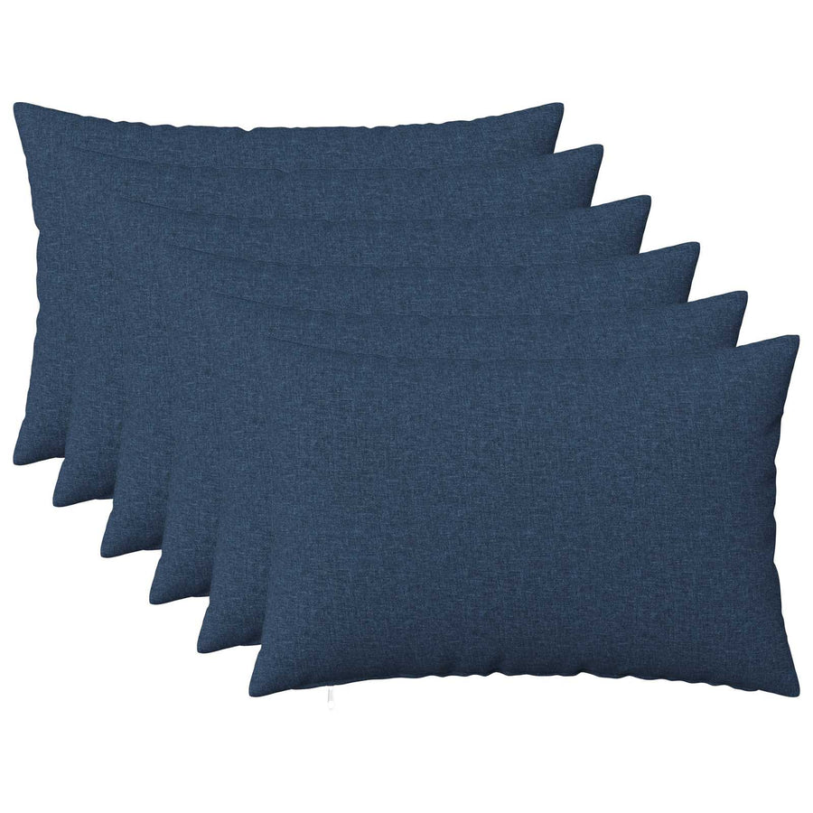 Kussen met kussen HEERLEN 6 st Blauw Stof