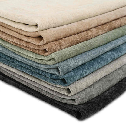 Plaid kussen 6 st HEERLEN Bruin 30 x 50 cm Chenille Stof