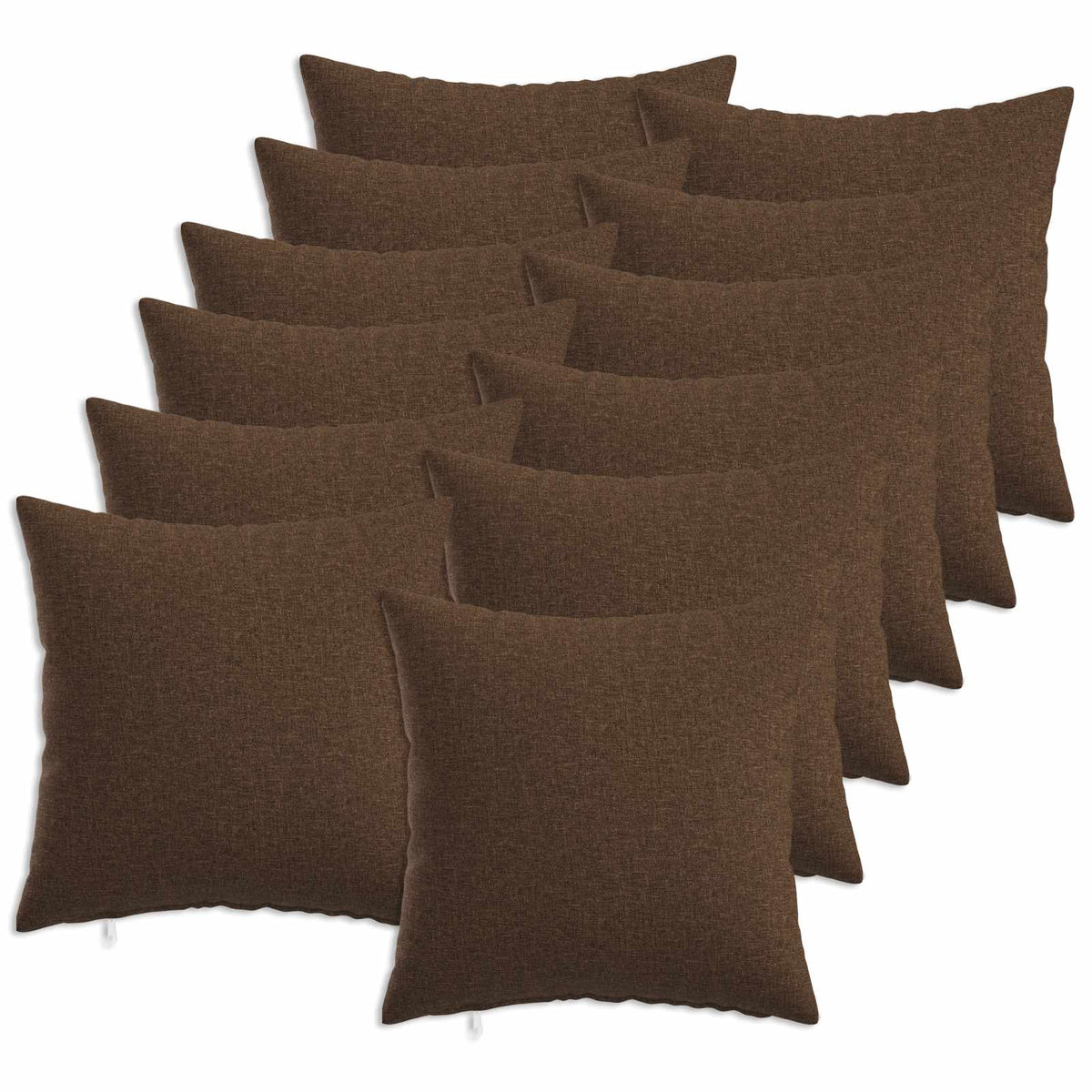 Kussen met kussen HEERLEN 12 st Bruin Stof