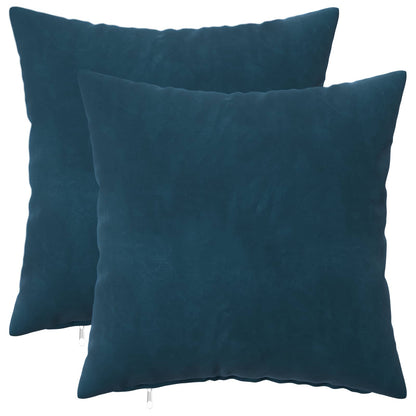 Kussen met kussen HEERLEN 2 st Blauw fluweel