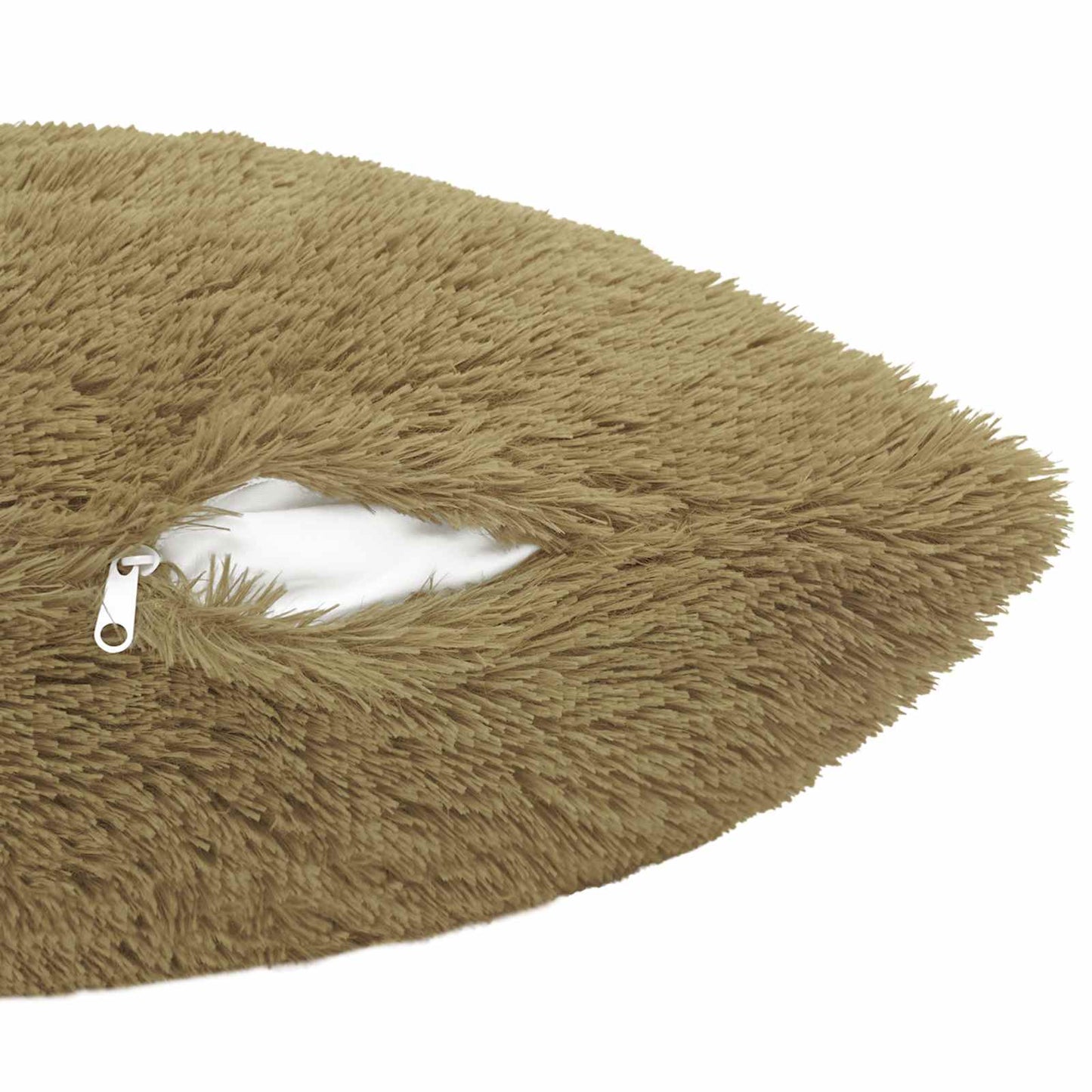 Kussen met kussen HEERLEN 6 st Lichtgrijs PV Fleece