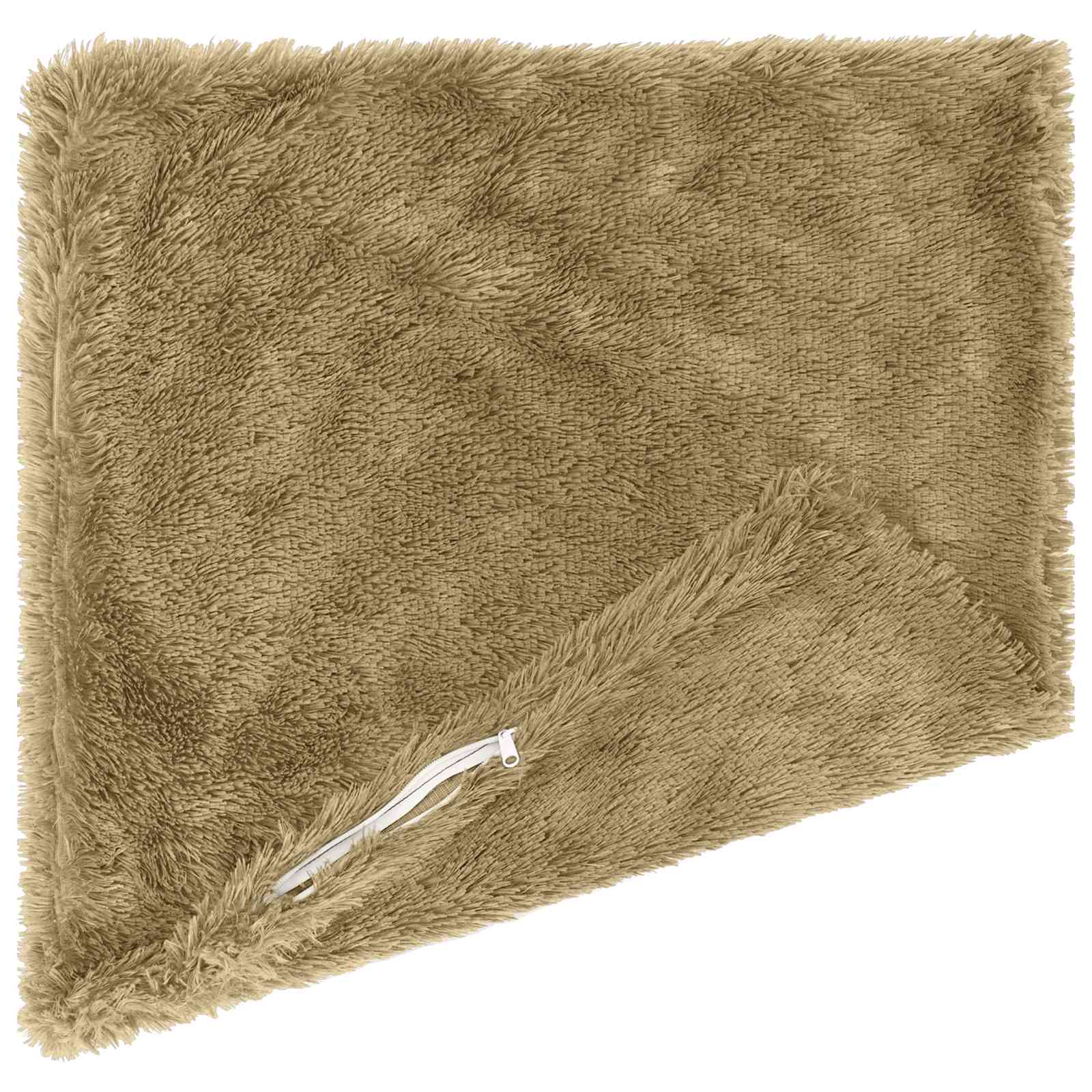 Kussen met kussen HEERLEN 12 st Lichtgrijs PV Fleece