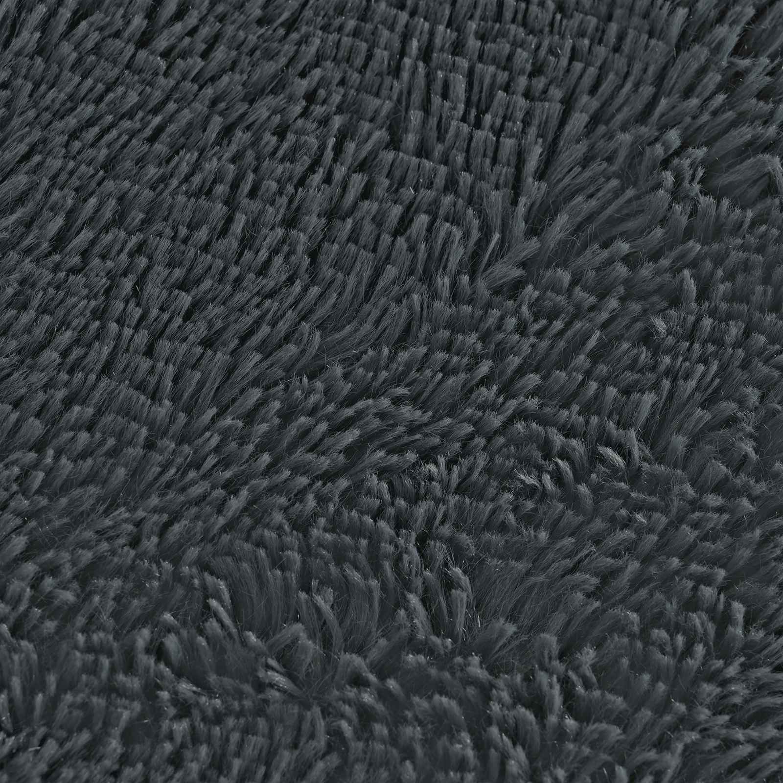 Kussen met kussen HEERLEN 6 st Antraciet PV Fleece