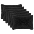 Kussen 40x60 cm zwart 2 stuks