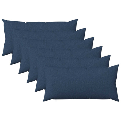 Kussen met kussen HEERLEN 6 st Blauw Stof