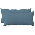 Kussen met kussen HEERLEN 2 st Jeans Blauw Stof